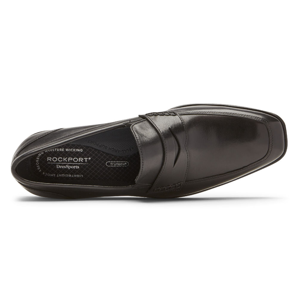 Rockport Loafers Herr Svarta - Dres Sports Business 2 Penny - QPJXU8152